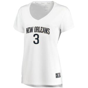 Nikola Mirotic New Orleans Pelicans Fanatics Branded Women's Fast Break Replica Jersey - Association Edition - White