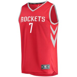 Joe Johnson Houston Rockets Fanatics Branded Fast Break Player Jersey - Icon Edition - Red