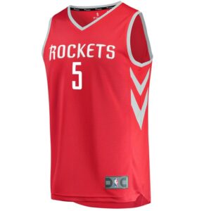 Aaron Jackson Houston Rockets Fanatics Branded Youth Fast Break Player Jersey - Icon Edition - Red