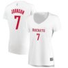Joe Johnson Houston Rockets Fanatics Branded Women's Fast Break Replica Jersey - Association Edition - White