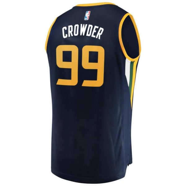 Jae Crowder Utah Jazz Fanatics Branded Fast Break Player Jersey Navy- Icon Edition