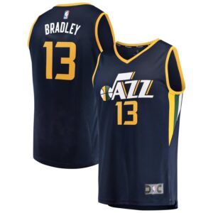 Tony Bradley Utah Jazz Fanatics Branded Youth Fast Break Player Jersey - Icon Edition - Navy