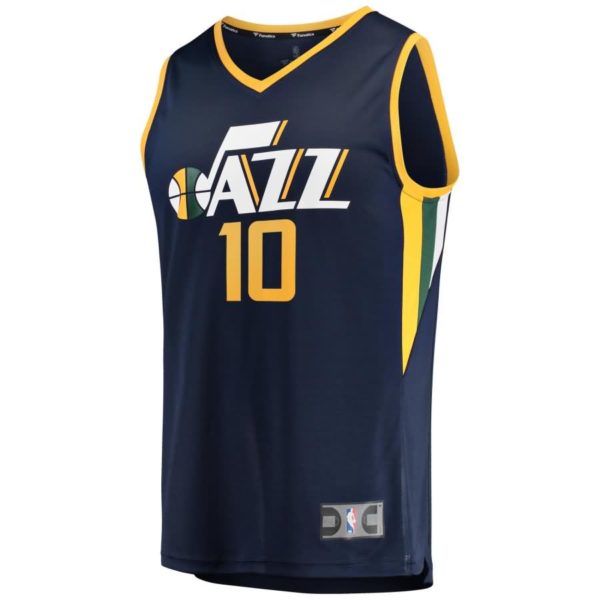 Alec Burks Utah Jazz Fanatics Branded Youth Fast Break Player Jersey - Icon Edition - Navy