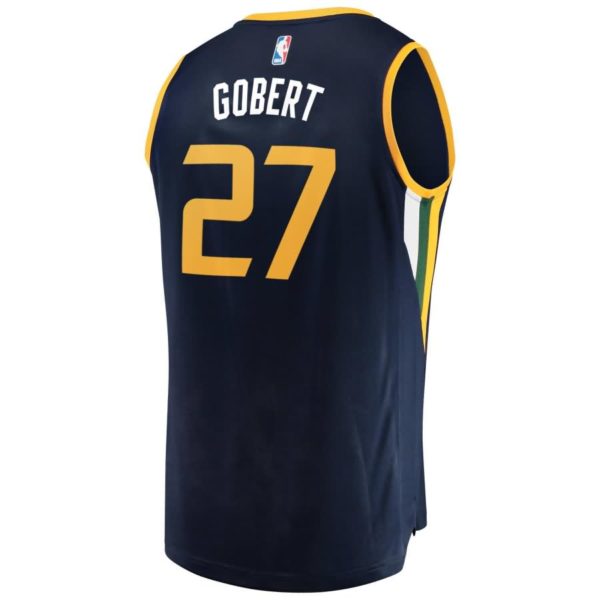 Rudy Gobert Utah Jazz Fanatics Branded Youth Fast Break Player Jersey - Icon Edition - Navy