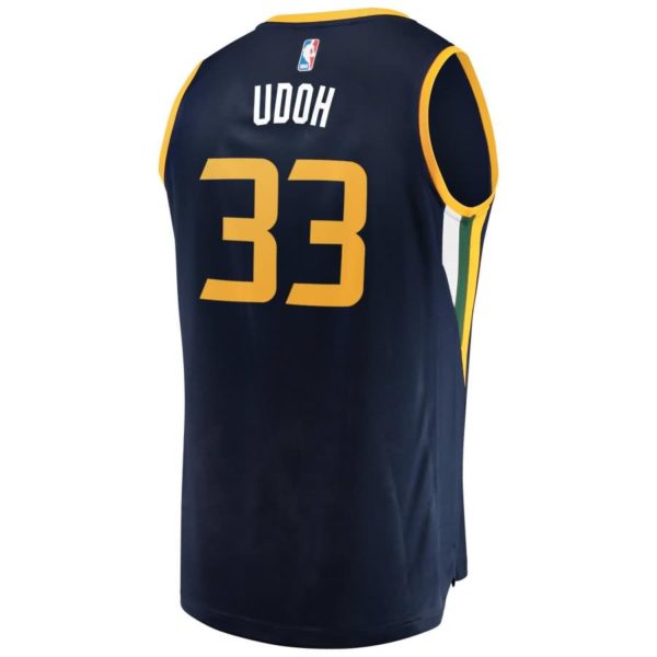 Ekpe Udoh Utah Jazz Fanatics Branded Youth Fast Break Player Jersey - Icon Edition - Navy