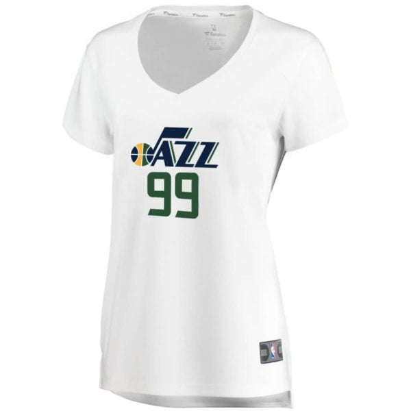 Jae Crowder Utah Jazz Fanatics Branded Women's Fast Break Replica Jersey White - Association Edition