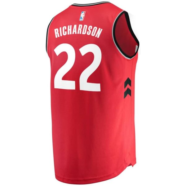 Malachi Richardson Toronto Raptors Fanatics Branded Fast Break Replica Jersey Red - Icon Edition