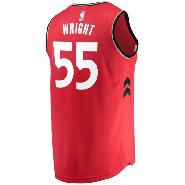 Delon Wright Toronto Raptors Fanatics Branded Youth Fast Break Jersey Red - Icon Edition
