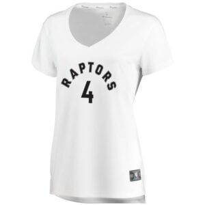 Lorenzo Brown Toronto Raptors Fanatics Branded Women's Fast Break Replica Jersey - Association Edition - White