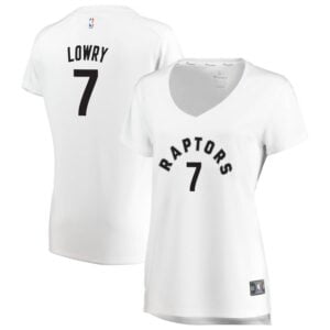 Kyle Lowry Toronto Raptors Fanatics Branded Women's Fast Break Replica Jersey - Association Edition - White