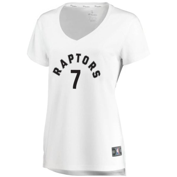 Kyle Lowry Toronto Raptors Fanatics Branded Women's Fast Break Replica Jersey - Association Edition - White