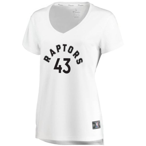 Pascal Siakam Toronto Raptors Fanatics Branded Women's Fast Break Replica Jersey - Association Edition - White