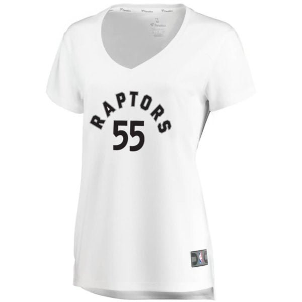 Delon Wright Toronto Raptors Fanatics Branded Women's Fast Break Replica Jersey - Association Edition - White