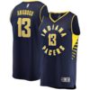 Indiana Pacers Ike Anigbogu Fanatics Branded Youth Fast Break Player Jersey - Icon Edition - Navy