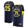 Indiana Pacers Al Jefferson Fanatics Branded Youth Fast Break Player Jersey - Icon Edition - Navy