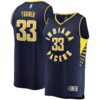 Indiana Pacers Myles Turner Fanatics Branded Youth Fast Break Player Jersey - Icon Edition - Navy