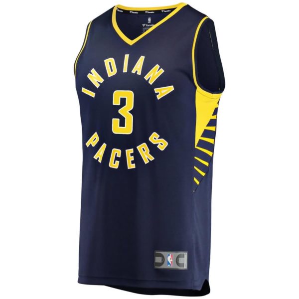 Indiana Pacers Joe Young Fanatics Branded Youth Fast Break Player Jersey - Icon Edition - Navy