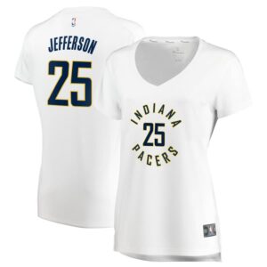 Al Jefferson Indiana Pacers Fanatics Branded Women's Fast Break Replica Jersey - Association Edition - White