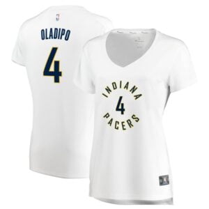 Victor Oladipo Indiana Pacers Fanatics Branded Women's Fast Break Replica Jersey - Association Edition - White
