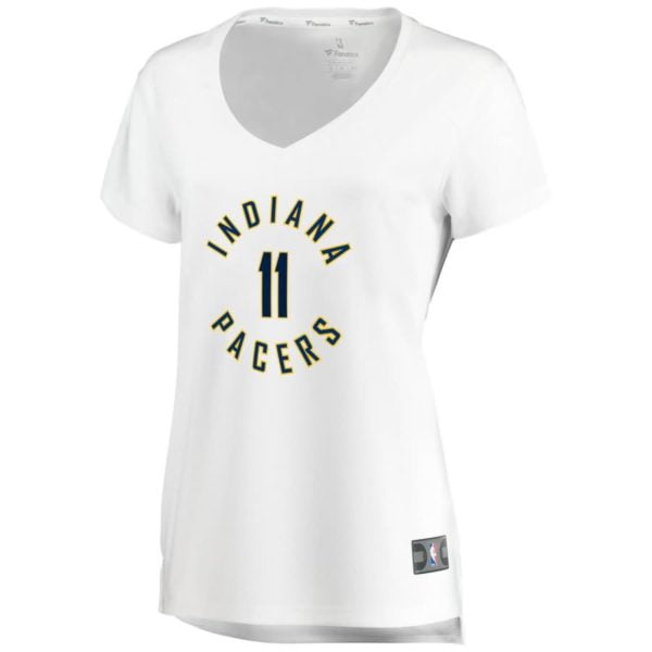 Domantas Sabonis Indiana Pacers Fanatics Branded Women's Fast Break Replica Jersey - Association Edition - White