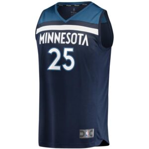 Minnesota Timberwolves Derrick Rose Fanatics Branded Youth Fast Break Player Jersey - Icon Edition - Navy