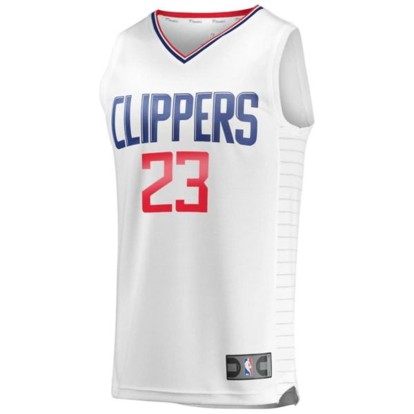 Lou Williams LA Clippers Fanatics Branded Fast Break Replica Jersey White - Association Edition