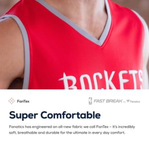 PJ Tucker Houston Rockets Fanatics Branded Fast Break Replica Player Jersey Black - Statement Edition