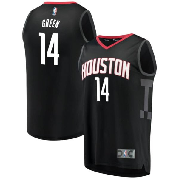 Gerald Green Houston Rockets Fanatics Branded Fast Break Replica Player Jersey Black - Statement Edition