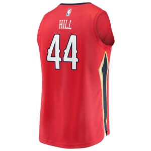 Solomon Hill New Orleans Pelicans Fanatics Branded Fast Break Replica Player Jersey Red - Statement Edition