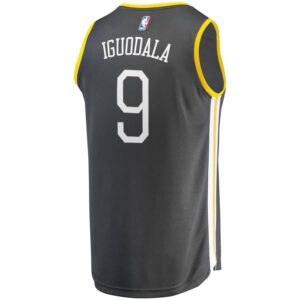 Andre Iguodala Golden State Warriors Fanatics Branded Fast Break Replica Player Jersey Charcoal - Statement Edition