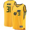 Georges Niang Utah Jazz Fanatics Branded Fast Break Replica Player Jersey Gold - Statement Edition