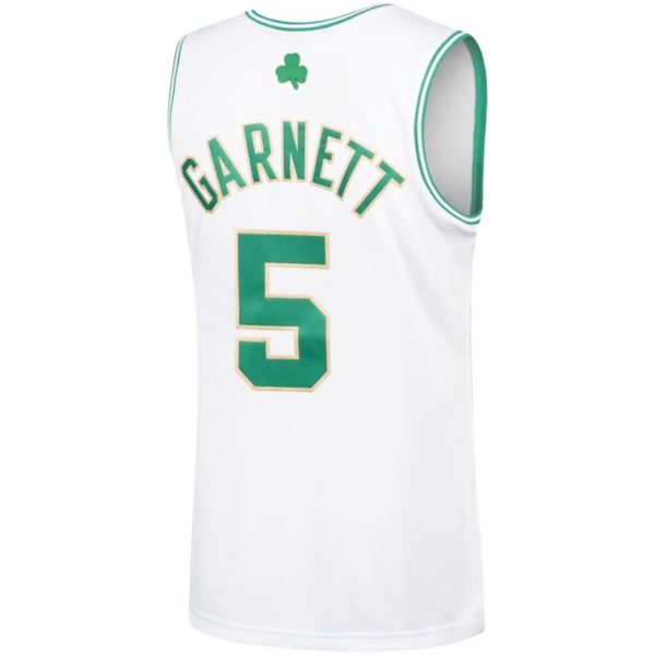 Kevin Garnett Boston Celtics Mitchell & Ness 2008-09 Hardwood Classics Authentic Jersey - White
