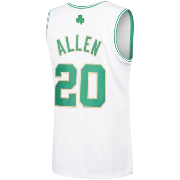 Ray Allen Boston Celtics Mitchell & Ness 2008-09 Hardwood Classics Authentic Jersey - White