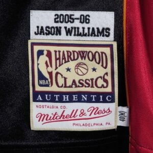 Jason Williams Miami Heat Mitchell & Ness 2005-06 Hardwood Classics Authentic Jersey - Black