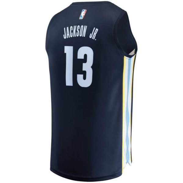 Jaren Jackson Jr. Memphis Grizzlies Fanatics Branded 2018 NBA Draft First Round Pick Fast Break Replica Jersey Navy - Icon Edition