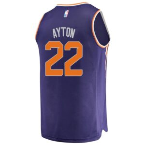 Deandre Ayton Phoenix Suns Fanatics Branded 2018 NBA Draft First Round Pick Fast Break Replica Jersey Purple - Icon Edition
