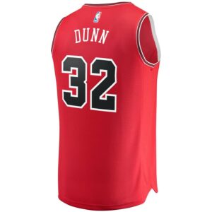 Chicago Bulls Kris Dunn Fanatics Branded Youth Fast Break Player Jersey - Icon Edition - Red