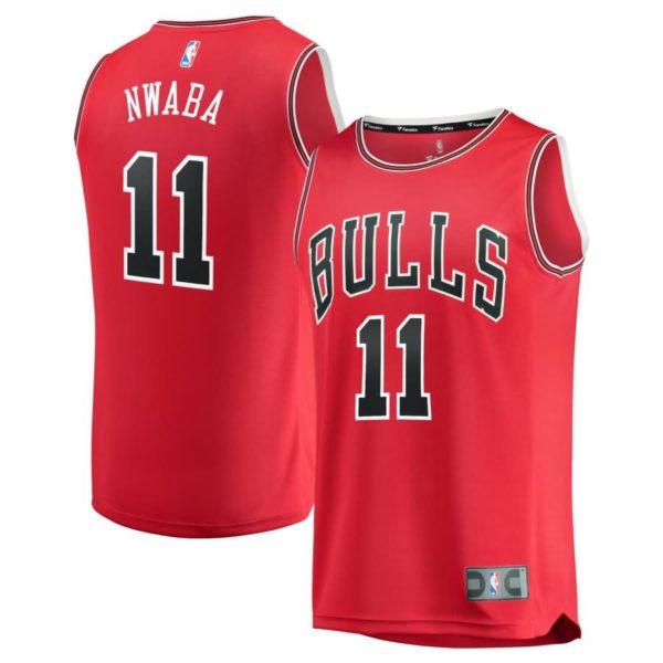 Chicago Bulls David Nwaba Fanatics Branded Youth Fast Break Player Jersey - Icon Edition - Red