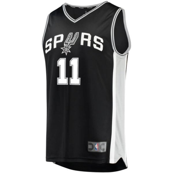San Antonio Spurs Bryn Forbes Fanatics Branded Youth Fast Break Player Jersey - Icon Edition - Black