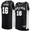 San Antonio Spurs Pau Gasol Fanatics Branded Youth Fast Break Player Jersey - Icon Edition - Black