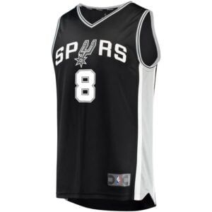 San Antonio Spurs Patty Mills Fanatics Branded Youth Fast Break Player Jersey - Icon Edition - Black