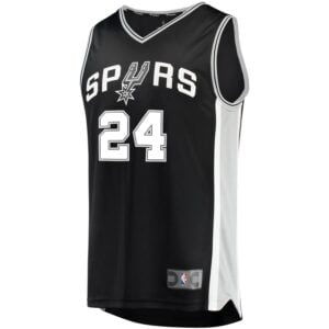 San Antonio Spurs Darrun Hilliard Fanatics Branded Youth Fast Break Player Jersey - Icon Edition - Black