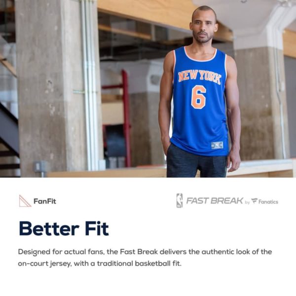 New York Knicks Isaiah Hicks Fanatics Branded Youth Fast Break Player Jersey - Icon Edition - Blue