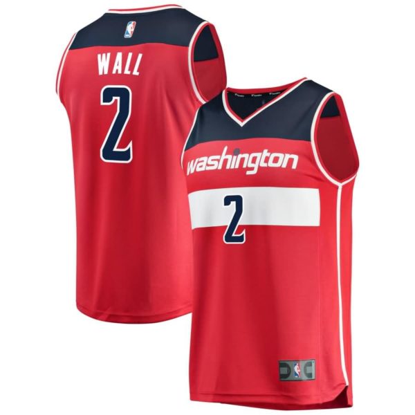 Washington Wizards John Wall Fanatics Branded Youth Fast Break Player Jersey - Icon Edition - Red