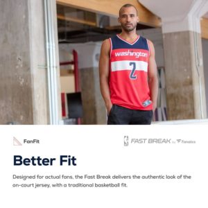 Washington Wizards Jason Smith Fanatics Branded Youth Fast Break Player Jersey - Icon Edition - Red