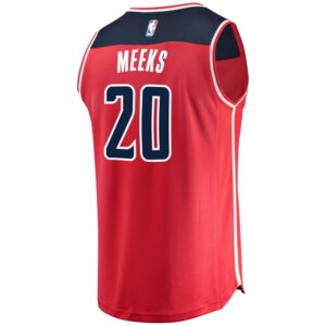 Washington Wizards Jodie Meeks Fanatics Branded Youth Fast Break Player Jersey - Icon Edition - Red