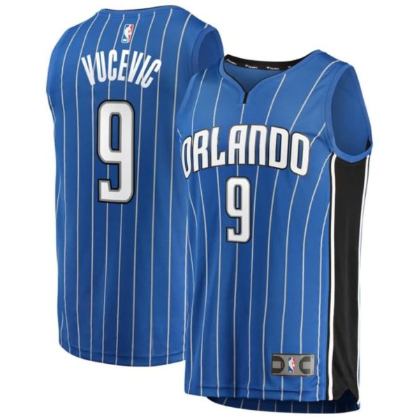 Orlando Magic Nikola Vucevic Fanatics Branded Youth Fast Break Player Jersey - Icon Edition - Blue