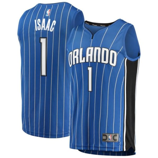 Orlando Magic Jonathan Isaac Fanatics Branded Youth Fast Break Player Jersey - Icon Edition - Blue