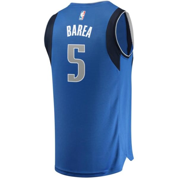 Dallas Mavericks J.J. Barea Fanatics Branded Youth Fast Break Player Jersey - Icon Edition - Blue