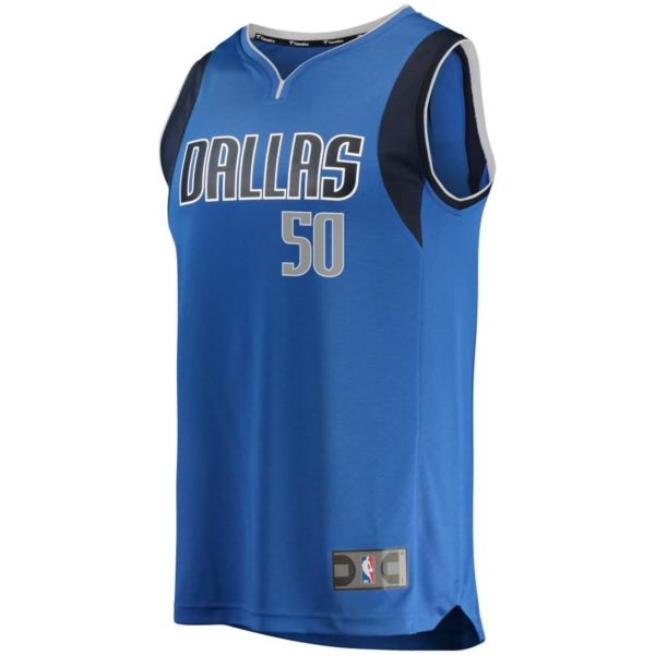 Dallas Mavericks Salah Mejri Fanatics Branded Youth Fast Break Player Jersey - Icon Edition - Blue